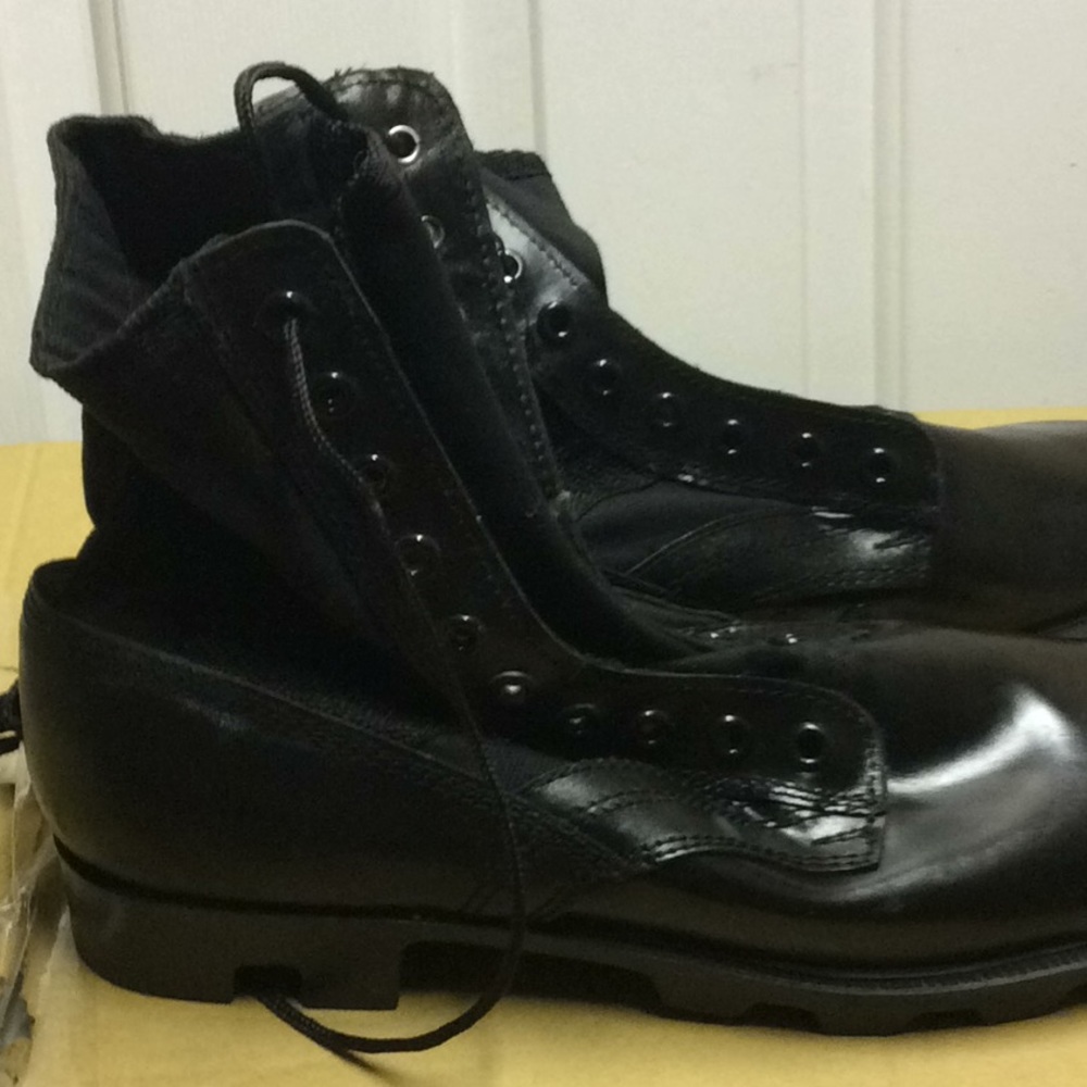 Black Vietnam JUNGLE BOOTS - new - Size 14 & 15 available